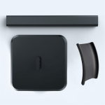 ピンクのゲーミングヘッドホンスタンド – 曲線型アルミニウム製ヘッドホンスタンド、安定した滑り止めデスクアクセサリー